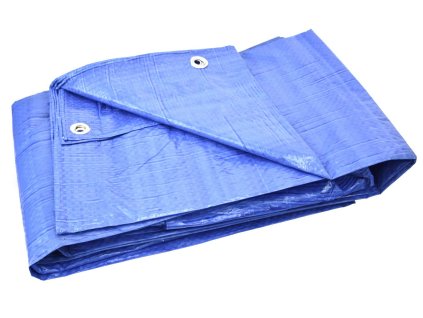 Plachta zakrývací 2×4 m lehká modrá +/-5% GEKO