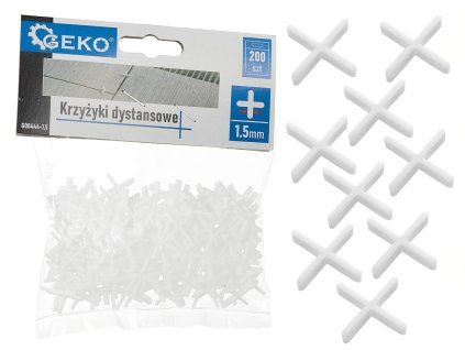 Spárovací kříže 1,5 mm — balení 200 ks | GEKO