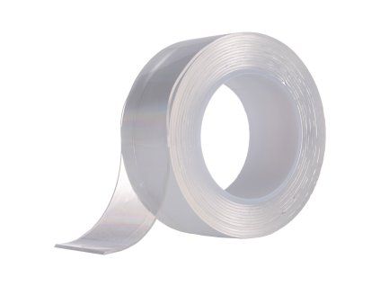 Oboustranná lepicí páska NANO 24 mm × 2 m – opakovaně použitelná, bez zanechání stop