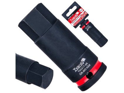 Příklepová nástrčka HEX 1/2" H24 CR-MO GEKO