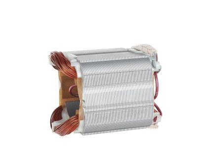 Stator (stojan) elektromotoru pro úhlovou brusku GEKO G80800 — originální náhradní díl