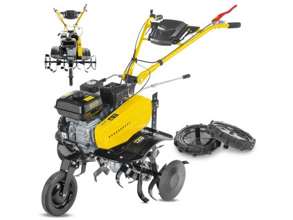 Benzínový kultivátor GEKO 212 cm³, kompletní sada, 5,5 HP