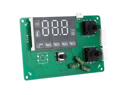 Řídicí deska PCB předního panelu svařovacího poloautomatu MIG/MAG/MMA 30–250 A – GEKO (GE1222)