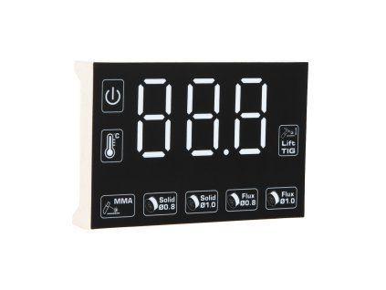 LED displej pro svářečku MIG/MAG/MMA 30–250 A GEKO