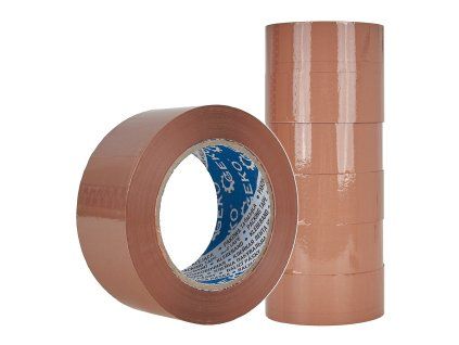 Balicí páska GEKO 48 mm × 132 m – hnědá