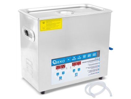 Ultrazvuková čistička GEKO 180 W, 6 l, nerez SUS304, digitální ovládání