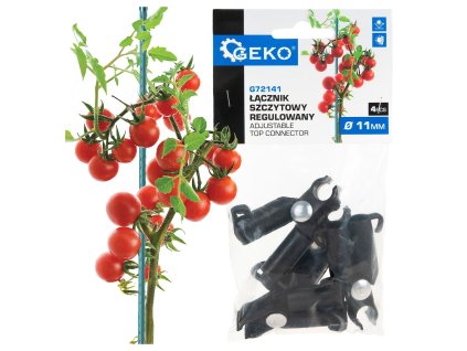Vrchní nastavitelný spojovací článek pro tyče 11 mm – sada 4 ks | GEKO