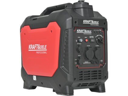 Invertorová elektrocentrála 3,7 kW 12/230 V + USB – Kraft&Dele KD3163