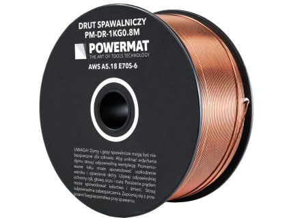 Svařovací drát SG2 0,8 mm 1 kg Powermat PM-DR-1KG0.8M