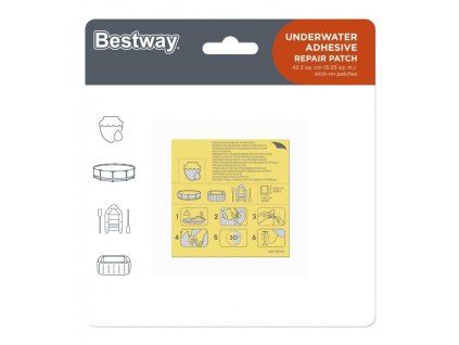 23515 54495 1 vodeodolne opravne zaplaty pro bazeny a matrace bestway 62091 10 ks 6 5 x 6 5 cm aplikace pod vodou