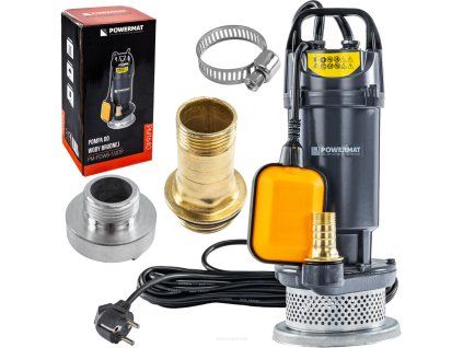 Ponorné čerpadlo s plovákem Powermat PM-PDWB-550TP, 550 W, 7500 l/h