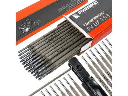 Svářecí elektrody Powermat PM1592 4 mm 1 kg E6013