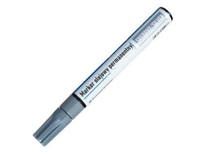 Marker olejowy permanentny srebrny (25/500)