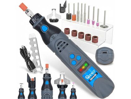 Akumulátorová přímá mini bruska a ostřička řetězů 3,6 V Li-Ion – GEKO G80646