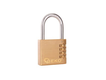 Kód Mosazný pro šifru 60 mm – 4 číslice | Geko