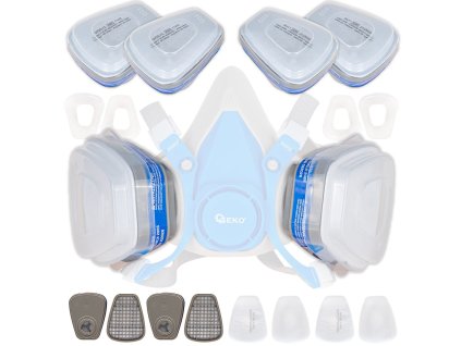 Sada filtrů do půlmasky lakerní G90013 / G90012 – Geko – pro prach a paru laku