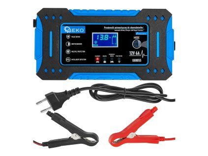 Automatický přímočarý převodník pro akumulátory se funkcí opravy 12 V 6 A Geko