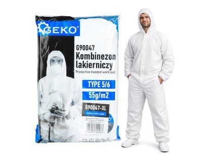 Kombinezon lakierniczy z kapturem 55g/m2 typ 5/6 – rozmiar XL (50)