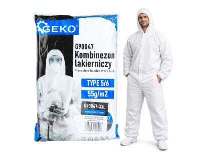 Kombinezon lakierniczy z kapturem 55g/m2 typ 5/6 – rozmiar XXL (50)