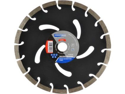 Segmentová trenační pila KRAFT&DELE KD927 230×10 mm s turboprofilací