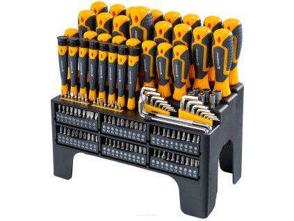Sada šroubováků Powermat PM1598 132 ks chrom-vanadová ocel