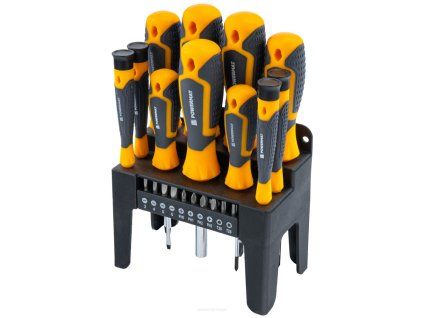 Sada šroubováků Powermat PM1597 21 ks Cr-V magnetické