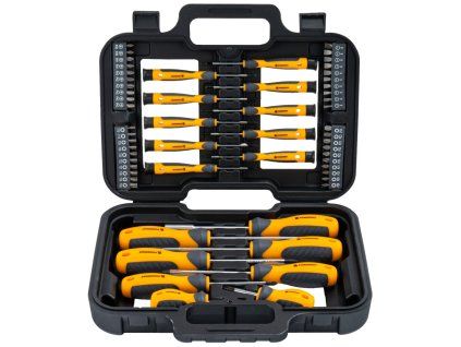 Sada šroubováků Powermat PM1615 58 ks, chrom-vanadiová ocel