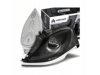Parní žehlička ABRAMS OS-220 — 3000 W, parní ráz 250 g, Anti-Drip/Anti-Calc