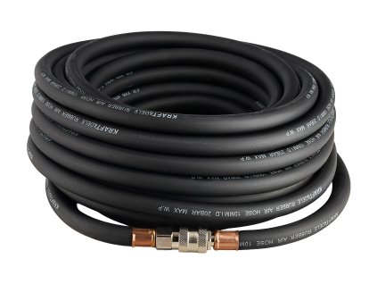 Profesionální pneumatická kovaná hybridní hadice 15 m 1/4" (20 bar) – Kraft&Dele KD2205 - foto 1