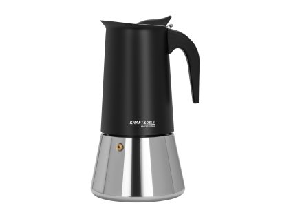 Tradiční moka konvička na kávu XXL pro 12 šálků (600 ml) – Kraft&Dele KD4275 - foto 1