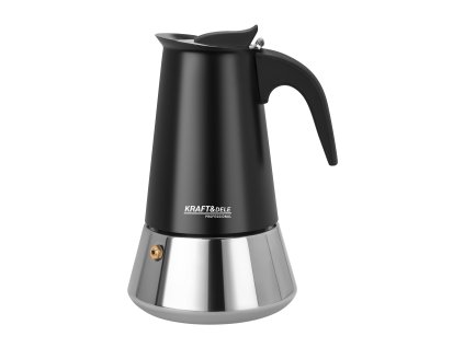 Hliníková moka konvička 300 ml (6 šálků) – Kraft&Dele KD4274 - foto 1