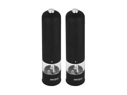 Elektrický nerezový mlýnek na pepř a sůl s LED osvětlením – Kraft&Dele KD4281 - foto 1
