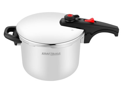 Nerezový velkokapacitní tlakový hrnec 8 l (22 cm) – Kraft&Dele KD4297 - foto 1