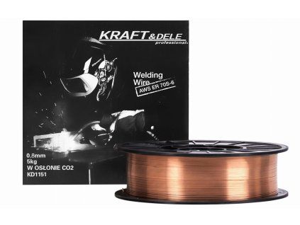 61947 1 svarovaci drat 0 8 mm 5 kg medeny kd1151