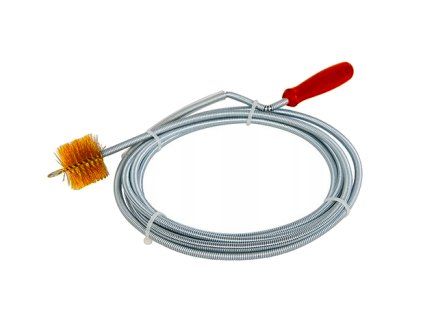 58926 kanalizacni spiralka do trubek se stetkou 6 mm x 3 m kd11768