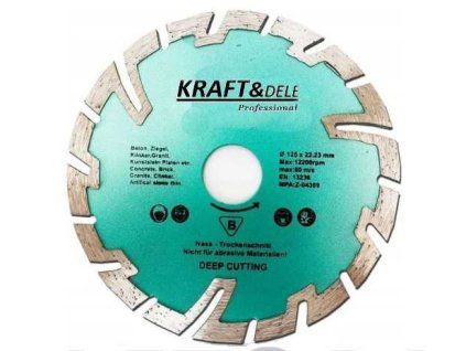 61476 segmentovy diamantovy kotouc 125x22 2 mm kd928