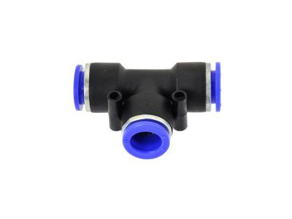 54825 automaticka spojka hadice pu pe typ t prumer 10 mm 25 50 500