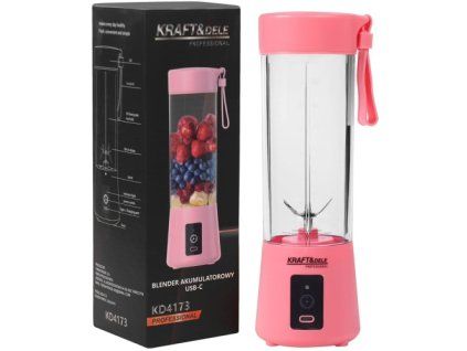 54990 1 74283 1 bezdratovy akumulatorovy blender kd4173 400 ml 6000mah ruzovy design
