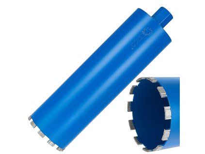 56139 diamantova korunova vrtak pro suche a mokre vrtani 132x10x450mm 11t 1 1 4 5