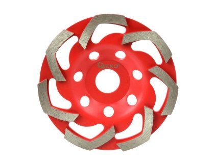 56196 diamantovy kotouc na brouseni betonu red 125 mm x 5 mm 50