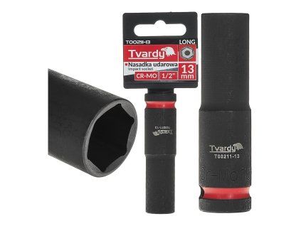 56508 dlouha nastrcna hlavice 1 2 6 hran 13 mm cr mo 6 72