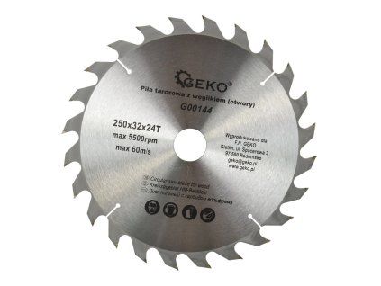 59838 kotouc na drevo 250x32x24t 25