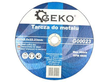 59982 kotouc na kov 230x2 0 geko 25 50 100