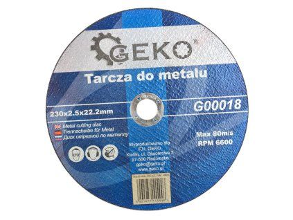 59985 kotouc na kov 230x2 5x22 2 geko 25 50 100