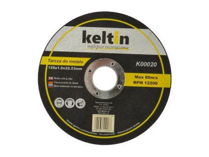 60006 kotouc na rezani kovu 125x1 0 mm keltin 25 100 400