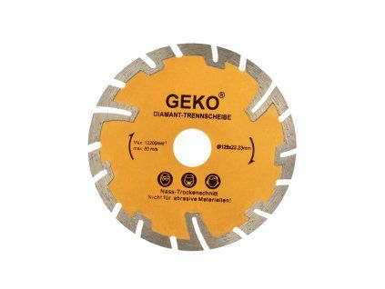 60045 kotouc prumer 125 mm hluboky rez geko 100