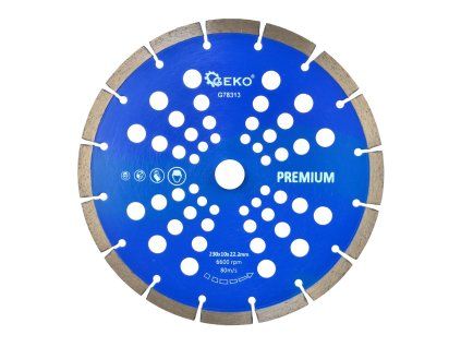 60075 kotouc prumer 230 x 10 x 22 2 mm segmentovy geko premium by laser 25