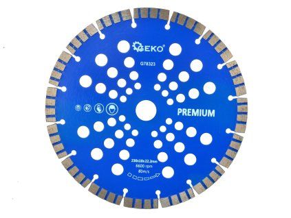 60078 kotouc prumer 230 x 10 x 22 2 mm turbo geko premium vyrobeny laserem 25