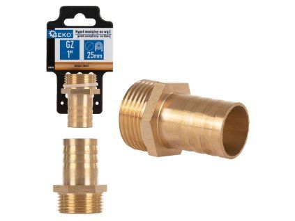 62040 mosazny niple pro hadici 25 mm vnejsi zavit 1 na klic 250