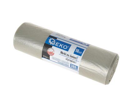 63723 odpadkove pytle z polystyrenu velmi pevne 380 l role 10 ks pruhledne